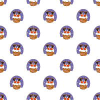 Santa Claus-seamless pattern