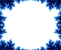 Mandelbrot fractal frame