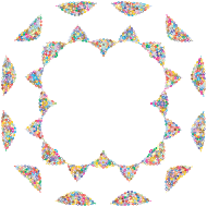 Colorful Geometric Star 3