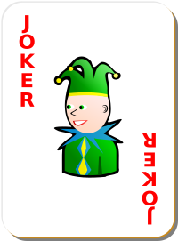 White deck: Red Joker