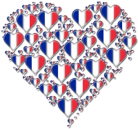 Heart France Fractal Enhanced 3