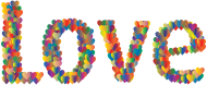 Love Heart Typography Redux 3