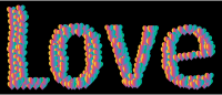 Love Heart Typography Redux 6