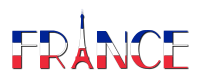 France Typography With Shadow