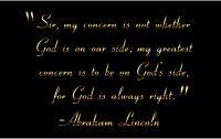 God Is Always Right Gold