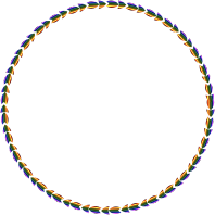 Colorful Direction Circle