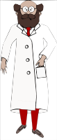 Scientist with hand in pocket
