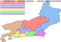 Map of Rio de Janeiro