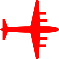 Plane silhouette