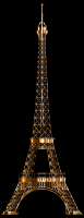 Eiffel Tower Shiny Copper