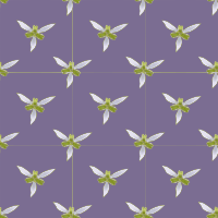 Orchid-seamless pattern