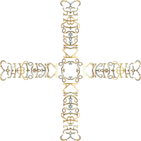 Christmas Cross No Background