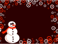 Snowman Background