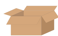 Open Cardboard Box