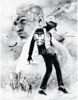 Michael Jackson Pencil Sketch Montage