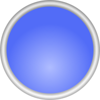 Shiny Blue Circle