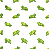 Turtle-seamless pattern