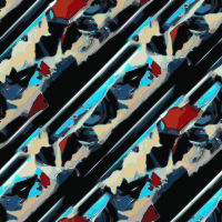 Painting tile hk-seamless pattern