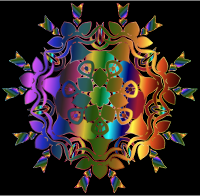 Abstract Geometric Design 4 With Background