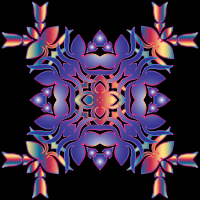 Abstract Geometric Design 8 With Background
