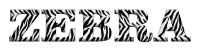 Zebra Typography Enhanced 2