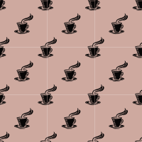 Coffee-seamless pattern