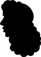 Woman's silhouette