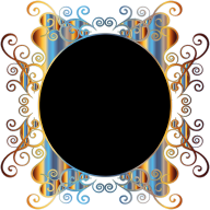 Prismatic Flourish Frame 2 No Background