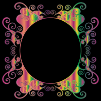 Prismatic Flourish Frame 3