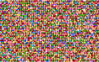 Vibrant Grid Background