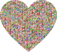 Prismatic Clover Heart