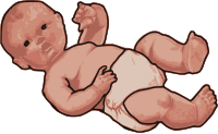 Baby in a Diaper