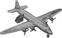 Landed Old Airplane