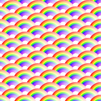 Rainbow pattern 2