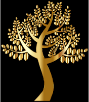 Simple Gold Tree