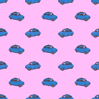 Fiat blue-seamless pattern