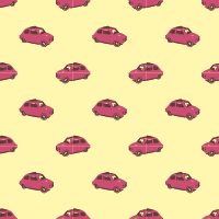 Fiat pink-seamless pattern