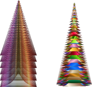 Prismatic Christmas Trees