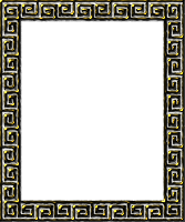 Greek key frame 3