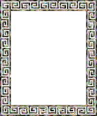 Greek key frame 4