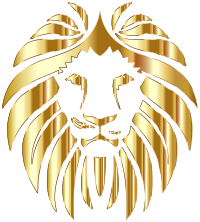 Golden Lion Variation 2 No Background