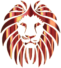 Golden Lion 5 No Background