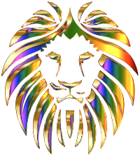 Golden Lion Enhanced No Background