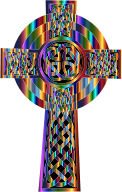 Prismatic Celtic Cross
