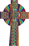 Prismatic Celtic Cross 3