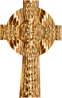 Golden Celtic Cross