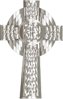 Silver Celtic Cross
