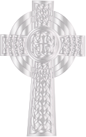 Silver Celtic Cross 2