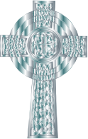 Silver Celtic Cross 4