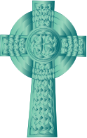 Jade Celtic Cross